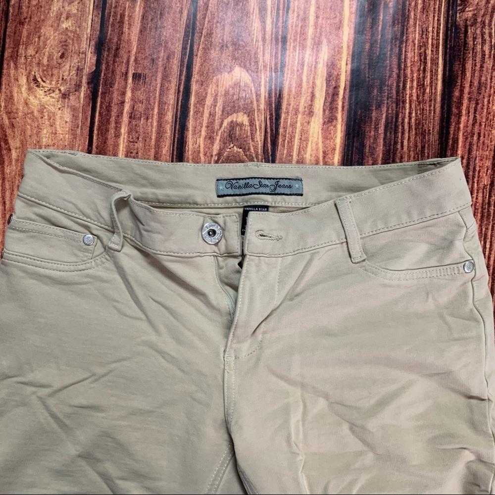 Khaki Colored Tan Cream Jeans